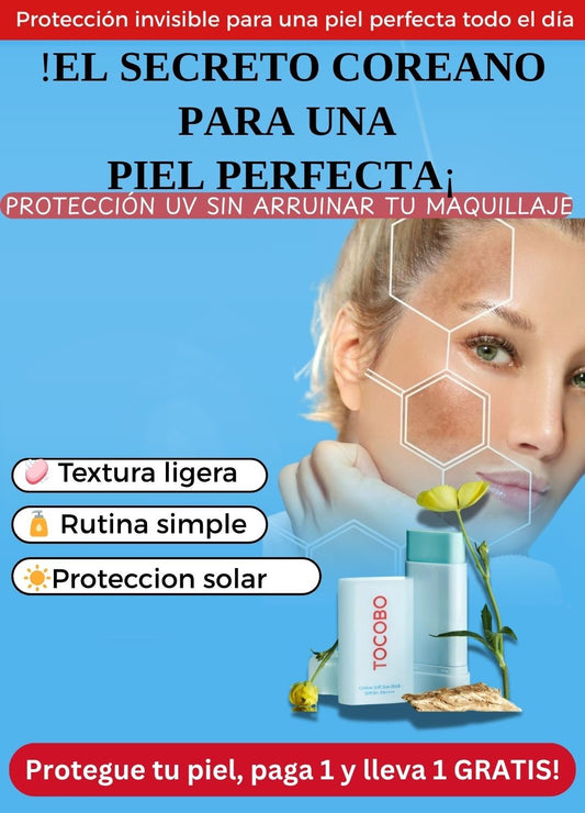 TOCOBO | Protección solar sin arruinar tu base – Dobla tu producto hoy. 2x1