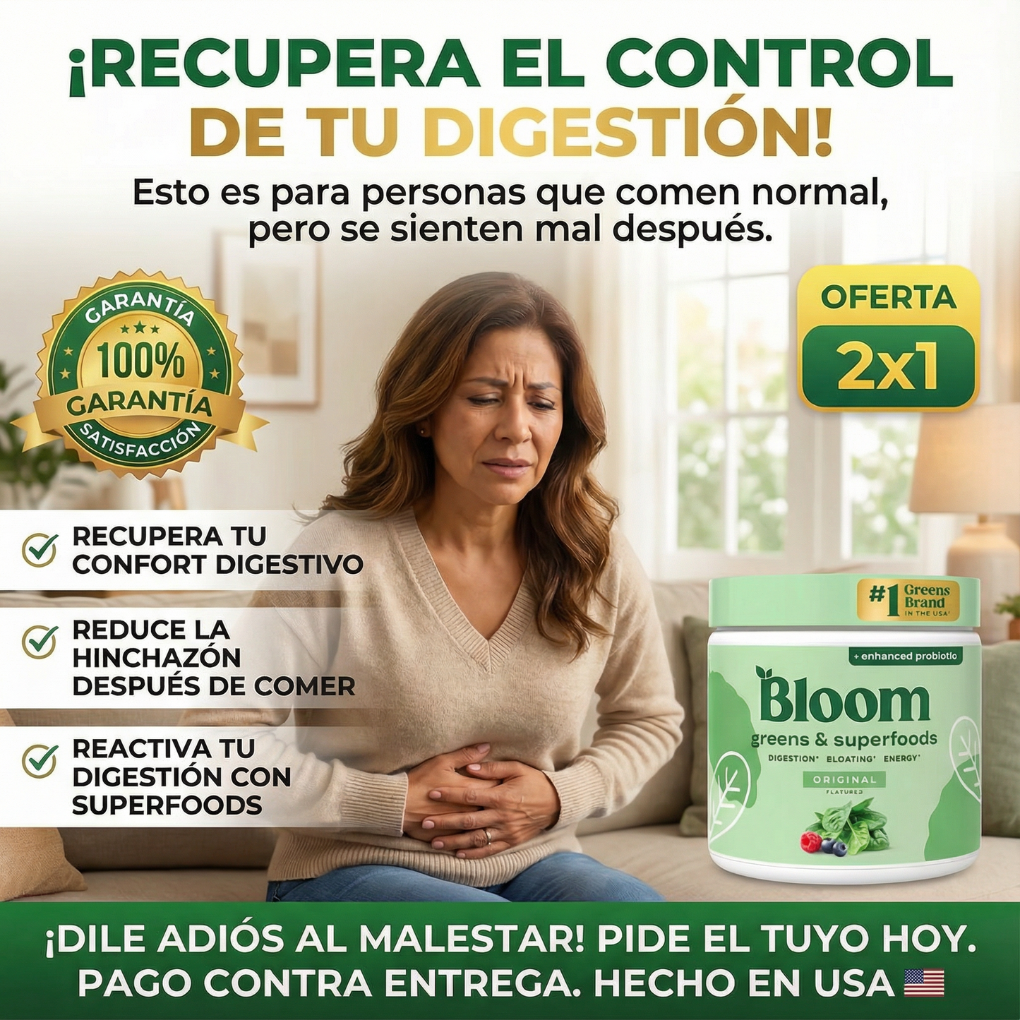 Bloom Digestivo | Tu calma empieza en tu estomago