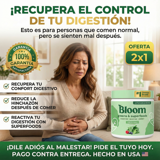 Bloom Digestivo | Tu calma empieza en tu estomago
